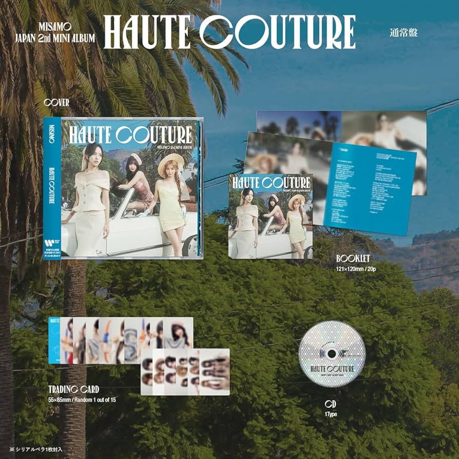 未開封　MISAMO HAUTE COUTURE ミニアルバム MiSaMo - Haute Couture [2nd JP Mini Album - Limited Edition